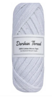 Darshan Hosiery White Thread (1.32 m Pack of1)