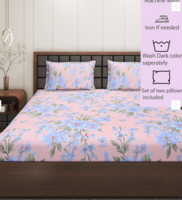 Double Fitted Elastic Bedsheets Starts @189.