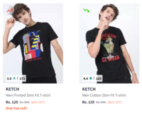 KETCH Men's Tshirt @ 125 Only