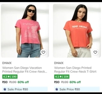 DNMX Women's Top @ 80 Only