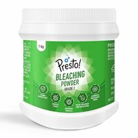 Amazon Brand - Presto! Bleaching Powder 1 Kg | Disinfectant, Water Purifier & Stain Remover | Multi-Purpose Cleaning Agent