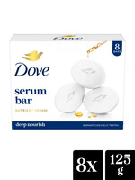 Dove - Set Of 8 Serum Bar With Nutrient Serum (125 GM - Each)