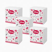 Softouch Tissue Paper Napkins 100 pcs. Each- Set of 5
