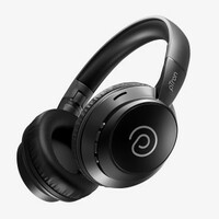PTron Studio Evo w/ Dual Pairing, 70H Playtime, Bluetooth  (Black, On the Ear)