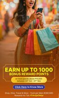 BOB CC : Get 1000 Bonus points on Cumulative Spend of Rs10000(24th Oct to 7th Nov) - check email for eligibility 