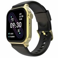 Fire-Boltt Rise Smart Watch with 1.85” HD Display, Metal Body, Bluetooth Calling, AI Voice Assistant, 120 Sports Modes, SpO2 & Heart Rate Monitor, Smart Watch for Man & Women – Gold Black