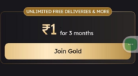 Zomato Gold - Get 3 months at Just ₹1