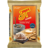 Sunpure Swaad Chakki Atta | 100% Premium Wheat Flour 5kg(location specific)