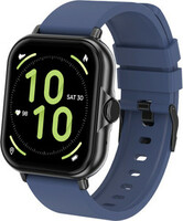 Pebble Spark Ace 1.85 Large HD Display, Health Suite, 100+ Watch Faces, 7 days battery Smartwatch  (Blue Strap, Free Size)