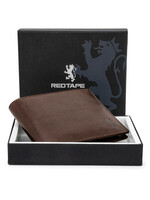  Red Tape Solid Leather Two Fold Wallet - Wallets for Men