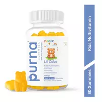 Purna Gummies Kids Multivitamin Gummies For Growth, Immunity and Health, 30 Day Pack
