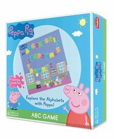 Funskool Games for Adult Peppa Pig - ABC Game, Educational Game, Counting, Letter Recognition and Matching Skills, 1-4 Players, 3 and Above