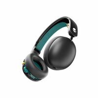 Skullcandy Grom Over-Ear Wireless Headphones for Kids, Volume-Limiting to 85dB + 45Hr Playtime + Rapid Charge Override- Black