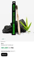 Beco Bamboo Soft Toothbrush on Flipkart Minutes Available Mumbai check yours  