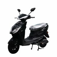 MIOOX Electric Scooter with 48V 30AH Lithium Battery, 60-80km Range, 45km/h Speed, Disc & Drum Brakes, LED or LCD Headlight, Comfortable Seat, Non-RTO, 3-Year Battery Warranty (Black)
