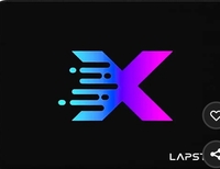 Lapster X design gaming mouse pad - Black