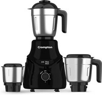 Crompton DS 750W BLK 3Jar 750 W Mixer Grinder  (ACGM-DS750W3J BLK | 3 Jars | Black and Grey)