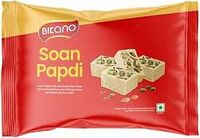 Bikano Soan Papdi 400g | Traditional Indian Sweet | Soft & Flaky Mithai | Ready to Eat Dessert 
