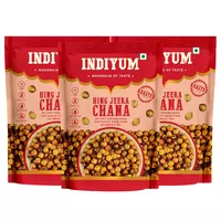 Indiyum Hing Jeera Chana 120g pack of 3
