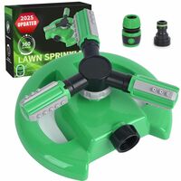 Hinastar Lawn Sprinkler,Automatic Garden Water Sprinkler,Upgrade 360 Degree Rotation Irrigation System with 3600 Square Feet Coverage for Yard,Lawn and Garden(36 Units)