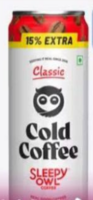 Sleepy Owl -  Up To 95% off & more on Cold coffee