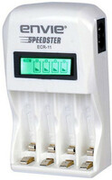 Envie ECR-11 Speedster Camera Battery Charger (White)
