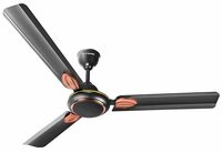LONGWAY Kiger P1 1200 mm/48 inch Ultra High Speed 3 Blade Anti-Dust Decorative Star Rated Ceiling Fan (Smoked Brown, Pack of 1)