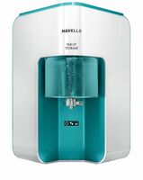 Havells Fab UV Storage Water Purifier (White & Green), UV+UF, Copper+Zinc, 5 Stage Purification, 7L Tank + Bank Offer
