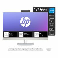 HP All-in-One PC 13th Gen Intel Core i5 27" (68.6cm) FHD 16GB RAM, 1TB SSD, 710 White Wireless Keyboard and Mouse Combo