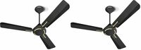 Havells 1200Mm Ambrose Es Ceiling Fan|Premium Matt Finish, Decorative Fan, Elegant Looks, High Air Delivery(Pack Of 2, Midnight)