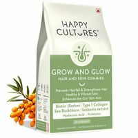 Happy Cultures Grow & Glow | Biotin, Hyaluronic Acid & Collagen |30pcs