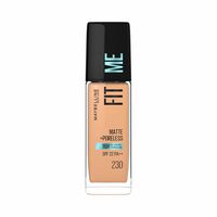 Maybelline New York Liquid Foundation, Matte Finish, With SPF, Absorbs Oil, Fit Me Matte + Poreless, 230 Natural Buff, 30 ml
