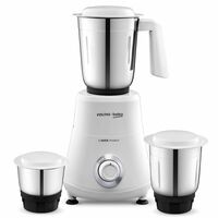 Voltas Beko, A Tata Product Powerfull 500 W Mixer Grinder with GrindX Technology (G5003HP-WH | 3 Jars | White)
