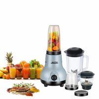 ACTIVA Easy Mix Nutri 4 Jar Mixer Grinder for Smoothies, Chutney & Shakes, Long Lasting Shock Proof 