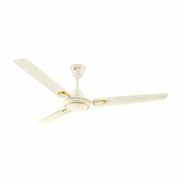 Orient Electric 1200 mm Pacific Air Déco| Decorative ceiling fan | Powerful airflow| BEE Star Rated | 2-year warranty | Ivory Gold, pack of 1