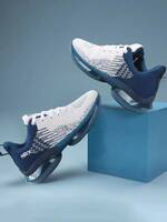 HRX by Hrithik Roshan  Walking Shoes For Men  (Blue, White , 12)