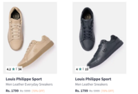 Upto 70% Off On Louis Philippe Shoes.