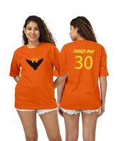 SHODOX® Bio-Washed Anti Bacterial 100% Pure Cotton Women's Oversized Asthetic Premium Printed T-Shirt | Cozy Soft, Less Wrinkles, Drop Shoulder, Korean Baggy Style Loose Fit Tees for Girls