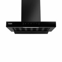 Glen 60 cm 1200 m³/hr Filterless Thermal Autoclean Kitchen Chimney |(Hood Anya 60,Touch & Gesture Control,Black)