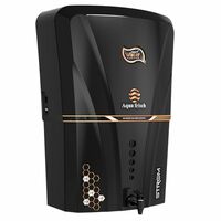 Aqua Frisch Storm Alkaline Ro with ORP & Copper Infuser Technology With RO,UF With Pre Filter 12L | 9 Stage Purification | Suitable for all type water supply with TDS upto 2000 ppm (Black)