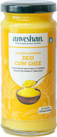 Anveshan Traditionally Bilona-Churned A2 Cow Ghee Glass Bottle  (250 ml)