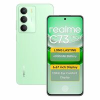 realme C73 5G Smartphone 6.67 Inch Screen 120Hz 64GB ROM 4GB RAM 6000mAh Battery 