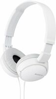 Sony MDR-ZX110A On Ear Stereo Wired Headphones (White), Without Mic