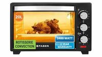 Faber FOTG 20L Neo|1400 Watts OTG|Bake,Toast, Grill| Removable Crumb Tray