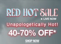 Ajio Red Hot Sale 40-70% off