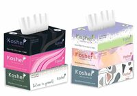 Kosher Facial Box tissue Pack of 6, 2 Ply, 100 Pulls each - Pack of 6 (total 600 pulls)
