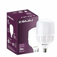 Bajaj Ivora HB HW LED Lamp 40W CDL B22 | Energy Efficient | Instant On | 4 Kv Surge Protection | LED Bulb For Home | White | 1 Year Warranty