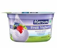 Hatsun Fruit Yoghurt Mixed Berry  pack of 2 [location specific]