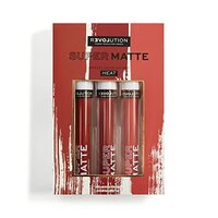 Makeup Revolution Lipstick Set Multi (Matte) (3)
