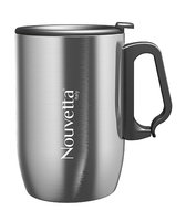 Nouvetta Refresh Vaccum Mug - Steel (Grey) (350ml)